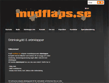 Tablet Screenshot of mudflaps.se